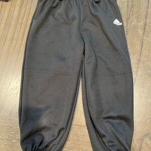 Adidas Youth Aeroready Black Baseball Softball Pants